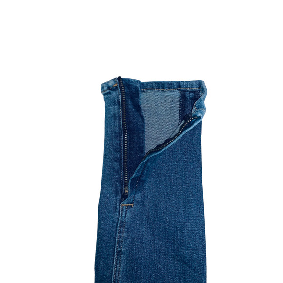 Rag & bone Shredded Zipper Skinny Capris Jeans sz 27 - Picture 6 of 11